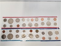 Three U.S. Coin Sets-1776-1976/ 1980/ 1984