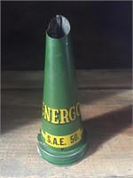 Energol SAE 50, oil bottle tin top