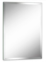 Umzodo 16inx24in Frameless Rectangle Wall Mirror