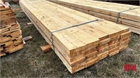 30 Pieces - 2x8x16 Spruce Rough Lumber