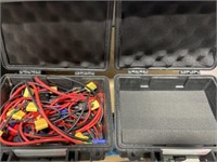 2 Venom battery cases w/ recharging cables