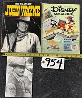 The Films of John Wayne Magazine & Others