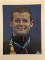 Tyler Clary Gold Medal Winner Signed Photo