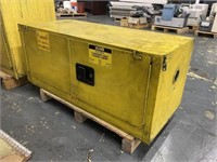 Uline H-4175S-Y Flammable Storage Cabinet, 12 Gal