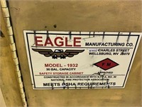 Eagle Model 1932 Flammable Storage Cabinet, 30 Gal