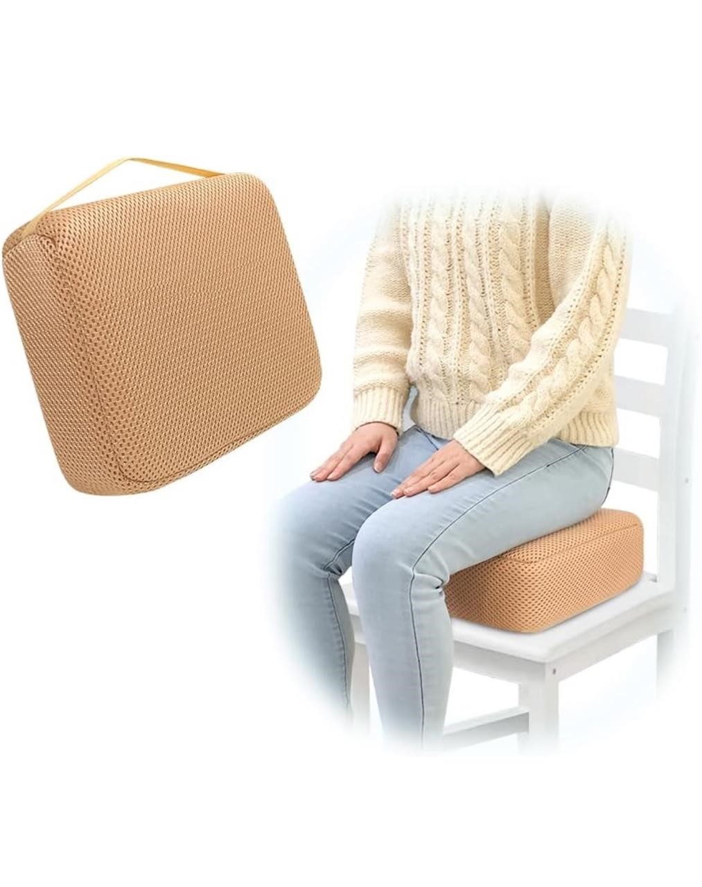 $90 Zelen Extra Thick Chair Cushion 4.5” Booster
