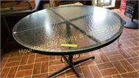 42" Round Glass Table