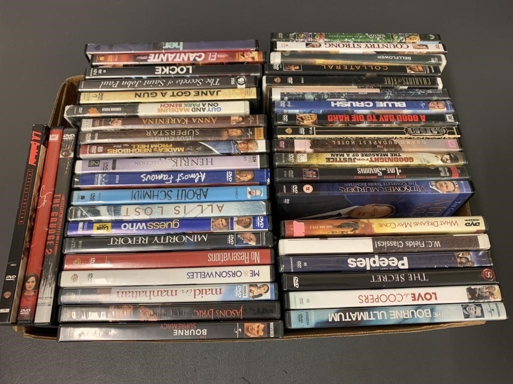 Lot of 40+ Mixed Genre Movies on DVD