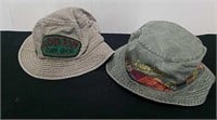 Two fishing hats
