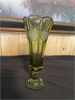 Fostoria glass coin vase