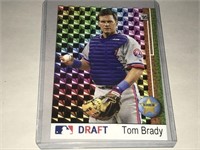 Tom Brady Baseball Card