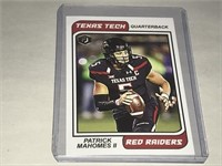 Patrick Mahomes Football Card