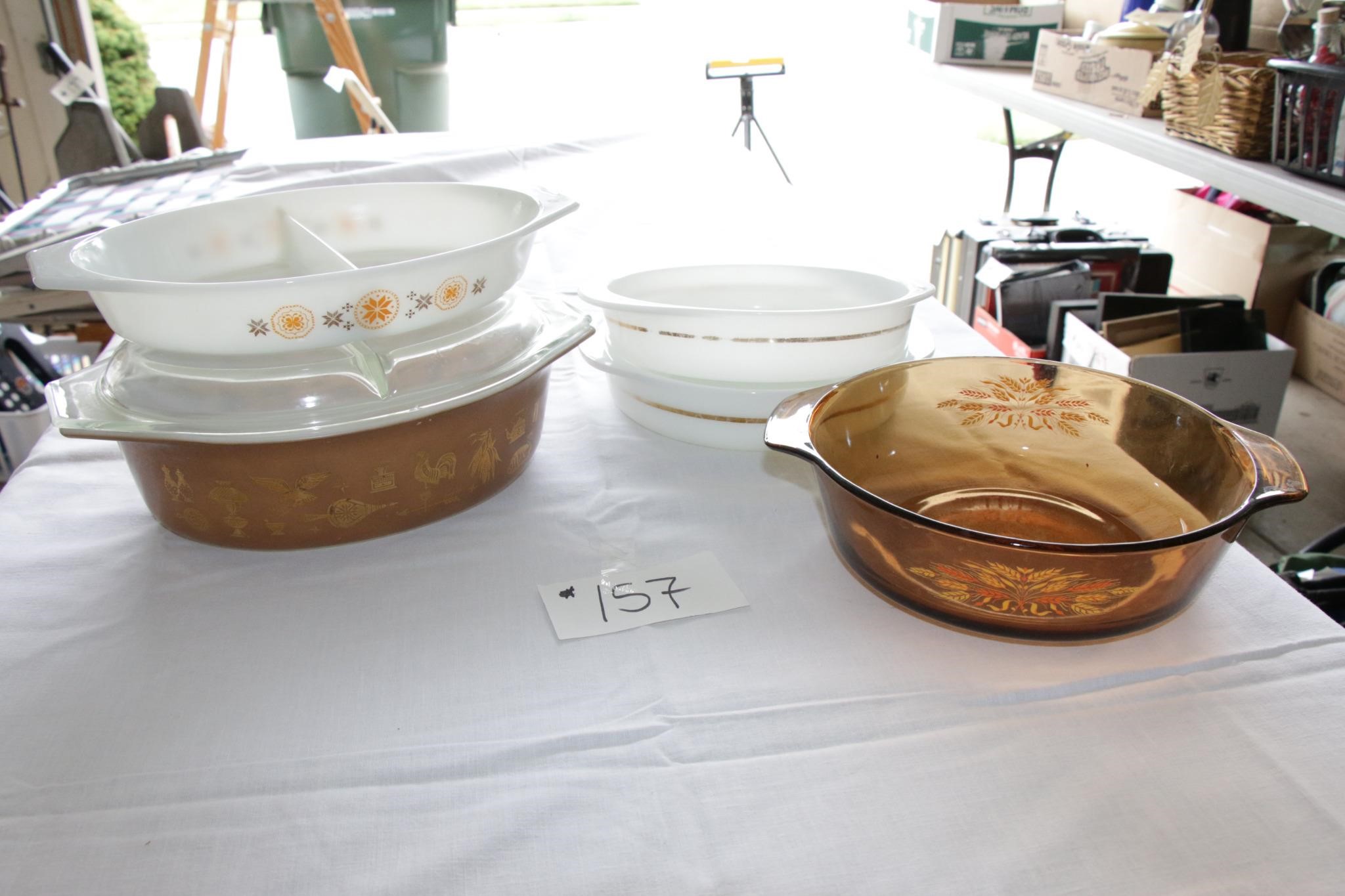 Pyrex Dishes