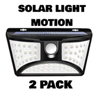 2 PACK SOLAR LIGHTS XL / HIGH QUALITY 5000 LUMEN