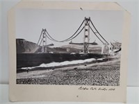 1936 Photo Of The Golden Gate Bridge *