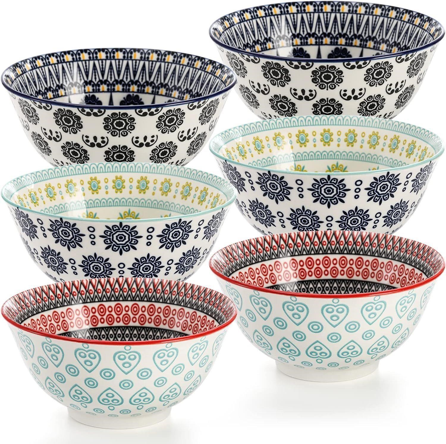 $31 Porcelain Cereal Bowls(6 Pack )