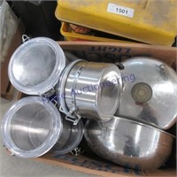 Pans & SS canisters