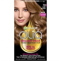 Garnier Olia Oil Powered Permanent Hair Color, 7.0