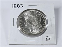 1885 Morgan Silver Dollar, 85