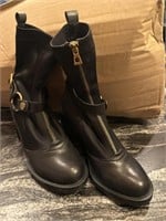 Sz 37 / 6.5 Woman’s  Rudsak Black Ankle boot,