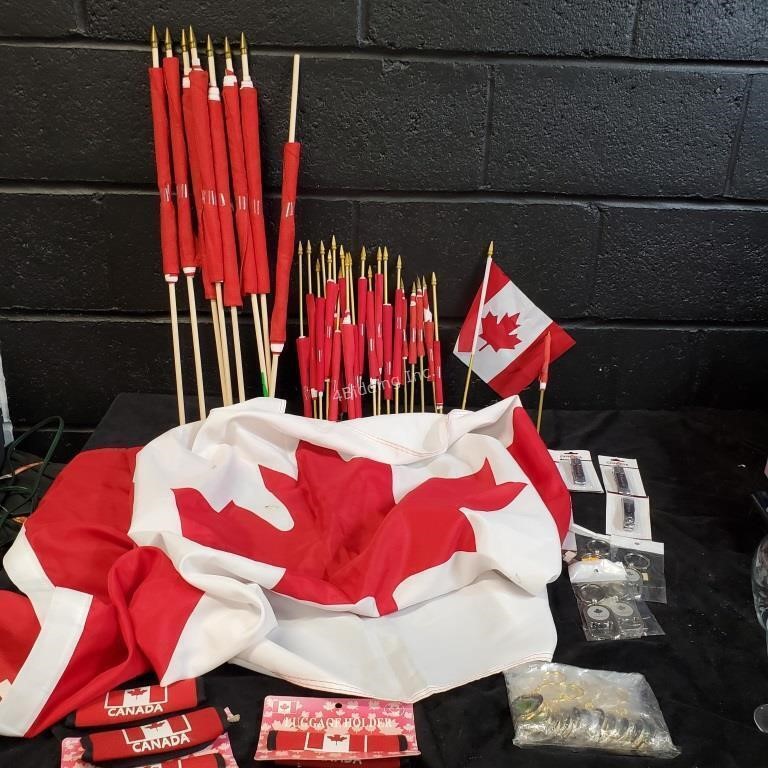 Canada Flags, Key fobs & Clippers   - XB