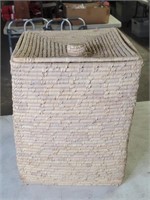Woven Bamboo Laundry Basket