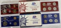 Two United States proof sets