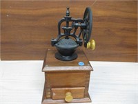Coffee Grinder with Cast Iron Grinder