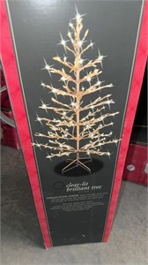 4 Foot Clear Lit Brilliant Christmas Tree #2
