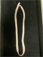 24 “ WOVEN STERLING CHAIN