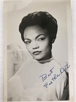 Eartha Kitt signed photo