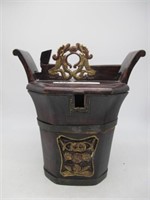 EARLY CHINESE HAND CARVED LIDDED TEA CADDY BOX