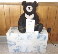 STEIFF TEDDY BEAR MOON TED W/ BOX - DARK