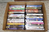 BOX LOT:  DVDS - UNTESTED, SOME NEW, SOM