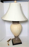 Heavy Table Lamp with Shade