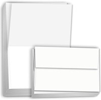 B1221  Hamilco Folded Blank Cards 5x7 - 100 Pack