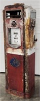 Unrestored Wayne Red Crown Standard Oil Gas Pump