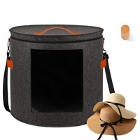 kushon Oversized Hat Storage Box for Women & Men 1