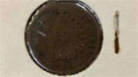 1899 Indian head penny coin