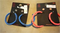 Collection of 2 NIP Hoop Earrings