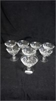 Set of 8 Colony Swirl Custard Cups Glasses