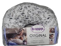 The Original Boppy Support Pillow Gray Leaves