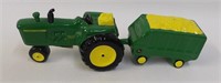 John Deere 4020 Diesel Tractor with Wagon