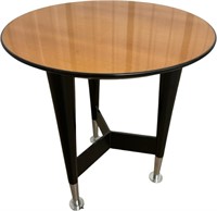 Wood Pedestal Table