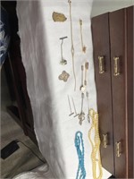 Intramural pendant, bracelet, beaded necklaces,