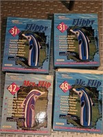 4 Inflatable dolphins
