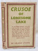 (1957) "CRUSOE OF LONESOME LAKE" BY LELAND STOWE