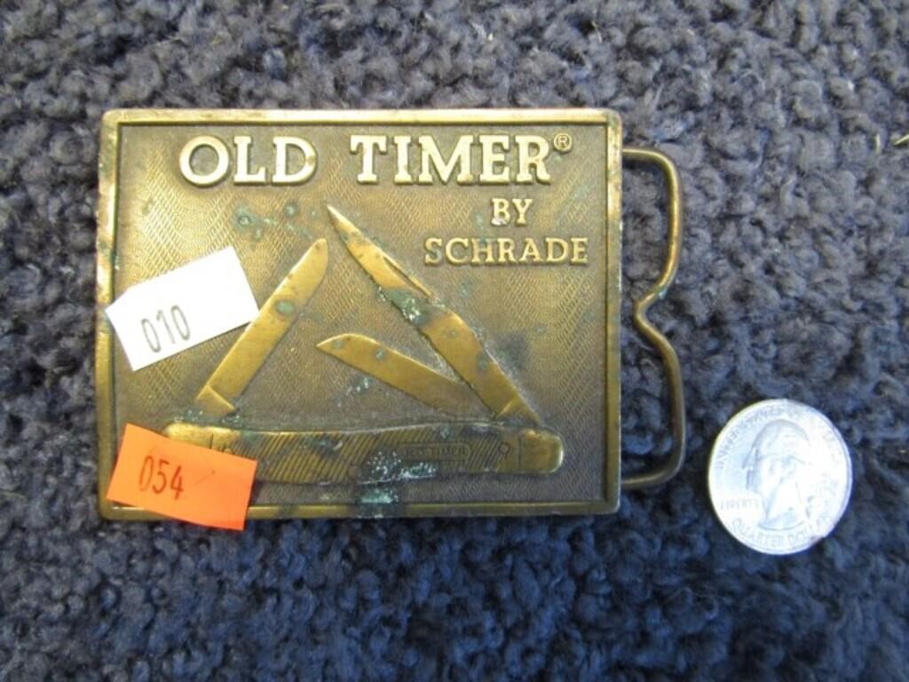 OLD TIMER BELT BUCKLE