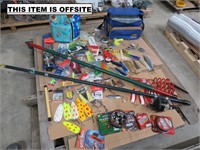 LRG. QTY. OF TACKLE (THESE ITEMS ARE OFFSITE)