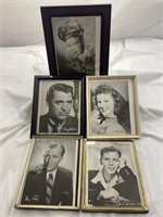 Framed Pictures Of Celebrities, All Look To Be